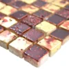 Naturstein Resin Mosaikfliesen Lucky Gold Rot -Mosafil Shop naturstein resin mosaikfliesen lucky gold rot 1 6