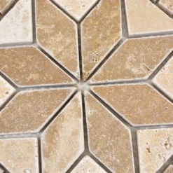 Naturstein Rosone Clayton Beige Braun 30x30cm 8 Naturstein Rosone Clayton Beige Braun 30x30cm -Mosafil Shop naturstein rosone clayton beige braun 30x30cm 3 35