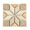 Naturstein Rosone Drexel Braun Beige Gold 10x10cm -Mosafil Shop naturstein rosone drexel braun beige gold 10x10cm 1 68
