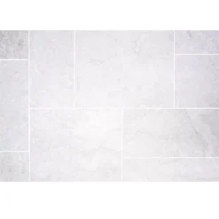 Natursteinfliesen Marmor Treviso Weiss Römischer Verband