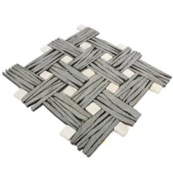 Natursteinmosaik Fliesen Gaming Schwarz Beige -Mosafil Shop natursteinmosaik fliesen gaming schwarz beige 3 2