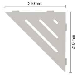 Mosafil Shop -Mosafil Shop schlueter duschablage wandablage ses1d10tsbg shelf s1 edelstahl corner wave beige 02 png cf0e
