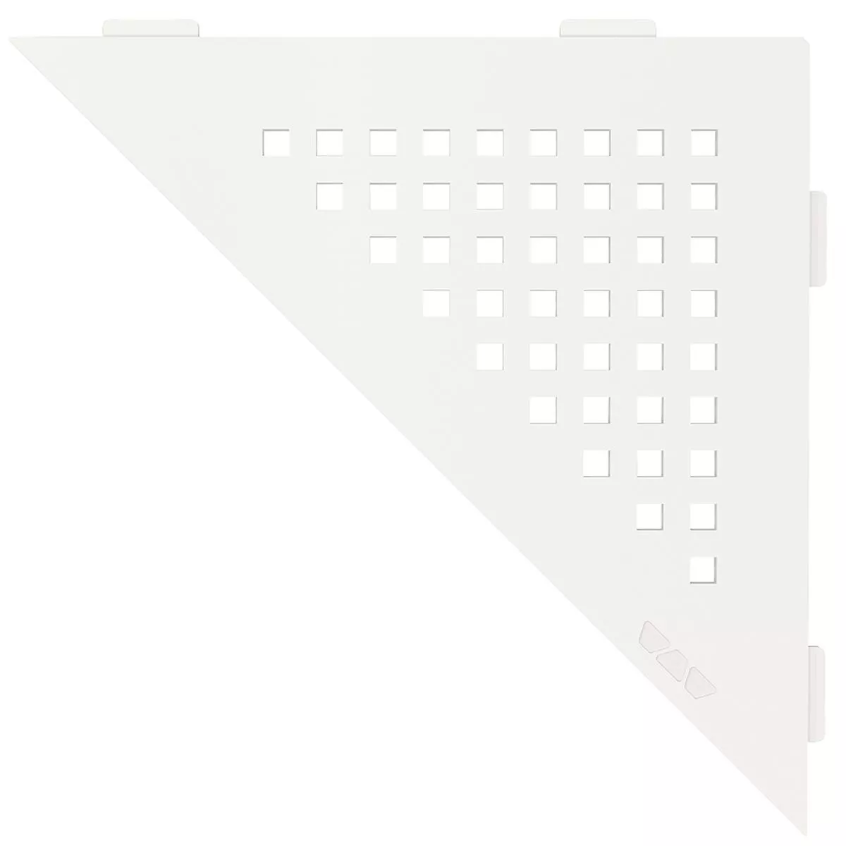Wandablage Duschablage Schlüter Dreieck 21x21cm Square Weiß 3 Wandablage Duschablage Schlüter Dreieck 21x21cm Square Weiß