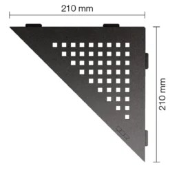 Alternative view of Wandablage Duschablage Schlüter Dreieck 21x21cm Square Anthrazit