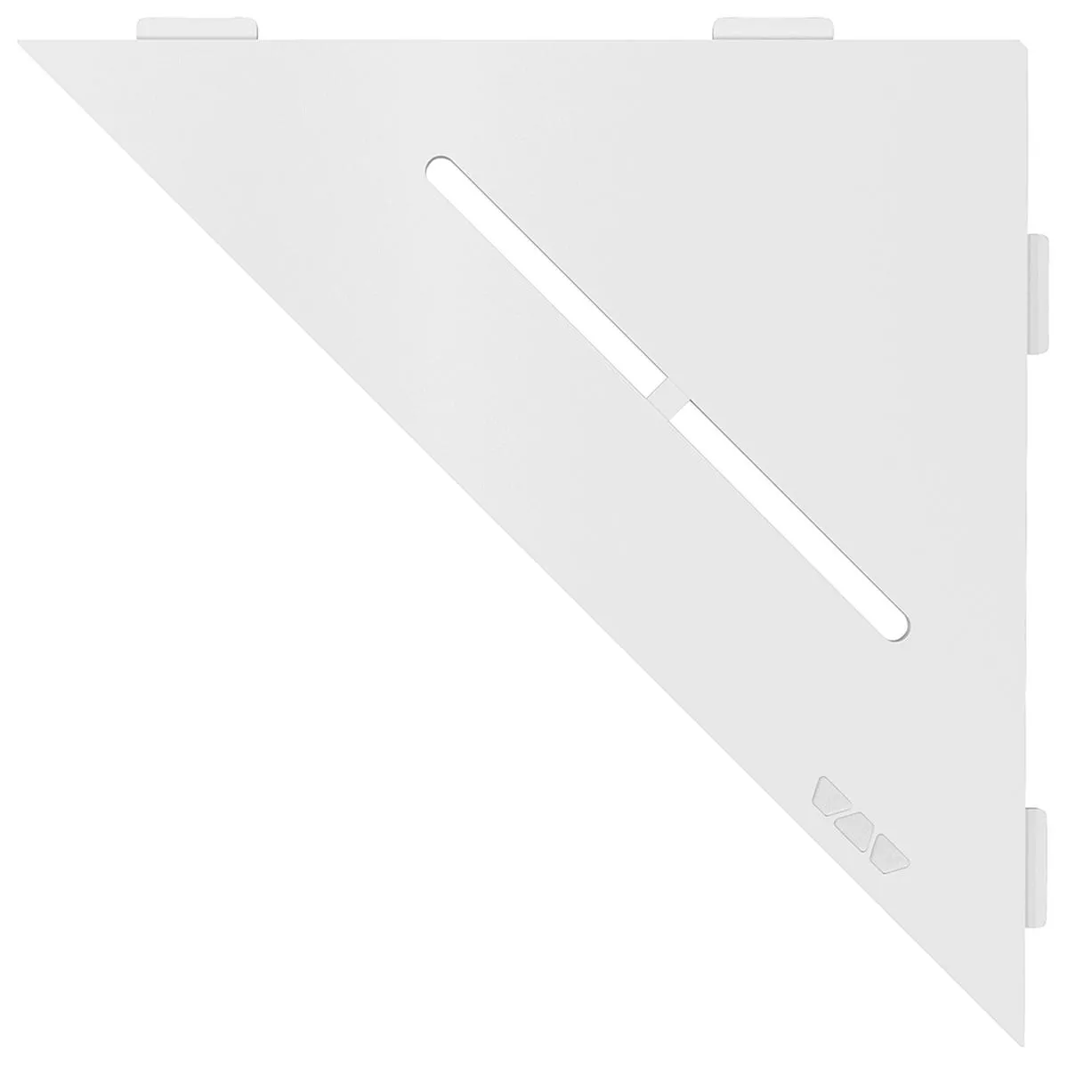 Duschablage Wandablage Schlüter Dreieck 21x21cm Pure Brilliantweiß 3 Duschablage Wandablage Schlüter Dreieck 21x21cm Pure Brilliantweiß
