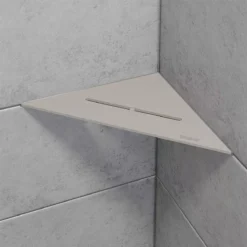 Duschablage Wandablage Schlüter Dreieck 21x21cm Pure Bronze 11 Duschablage Wandablage Schlüter Dreieck 21x21cm Pure Bronze -Mosafil Shop schlueter duschablage wandablage ses1d7tsbg shelf s1 beige grau corner pure 03 jpg d822