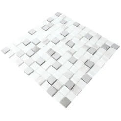 Selbstklebende Metall Stein Mosaikfliesen Glas Weiss 8 Selbstklebende Metall Stein Mosaikfliesen Glas Weiss -Mosafil Shop selbstklebende metall stein mosaikfliesen glas weiss 3 45