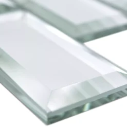 Spiegel Metro Mosaik Fliesen Reflexion Rechteck