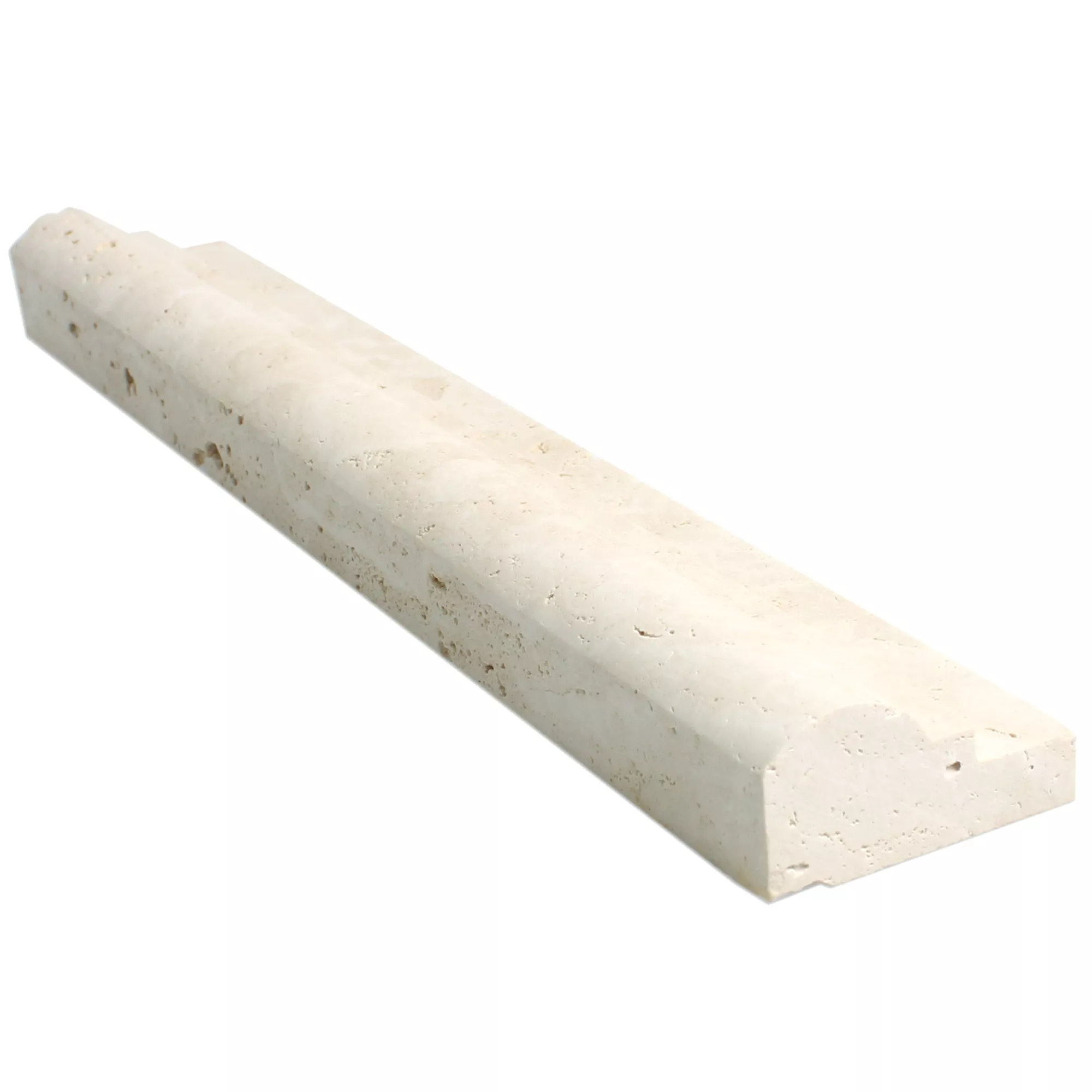 Travertin Profil Natursteinfliesen Barga Beige 4 Travertin Profil Natursteinfliesen Barga Beige – Bild 2