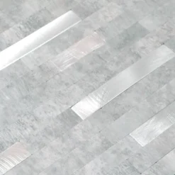 Alternative view of Vinyl Mosaikfliesen Maywald Selbstklebend Grau Silber