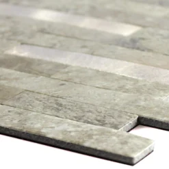 Vinyl Mosaikfliesen Maywald Selbstklebend Grün Braun