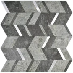 Vinyl Mosaikfliesen Meridian Steinoptik Schwarz Silber -Mosafil Shop vinyl mosaikfliesen meridian steinoptik schwarz silber 4 40