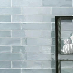 Wandfliese Algier Handgemacht 7,5x15cm Himmelblau -Mosafil Shop wandfliese algier handgemacht 7 5x15cm himmelblau 3 72