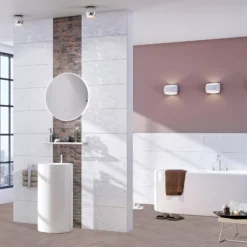 Wandfliesen Freudenberg 30x60cm Weiß Strukturiert -Mosafil Shop wandfliesen freudenberg 30x60cm weiss strukturiert 4 12