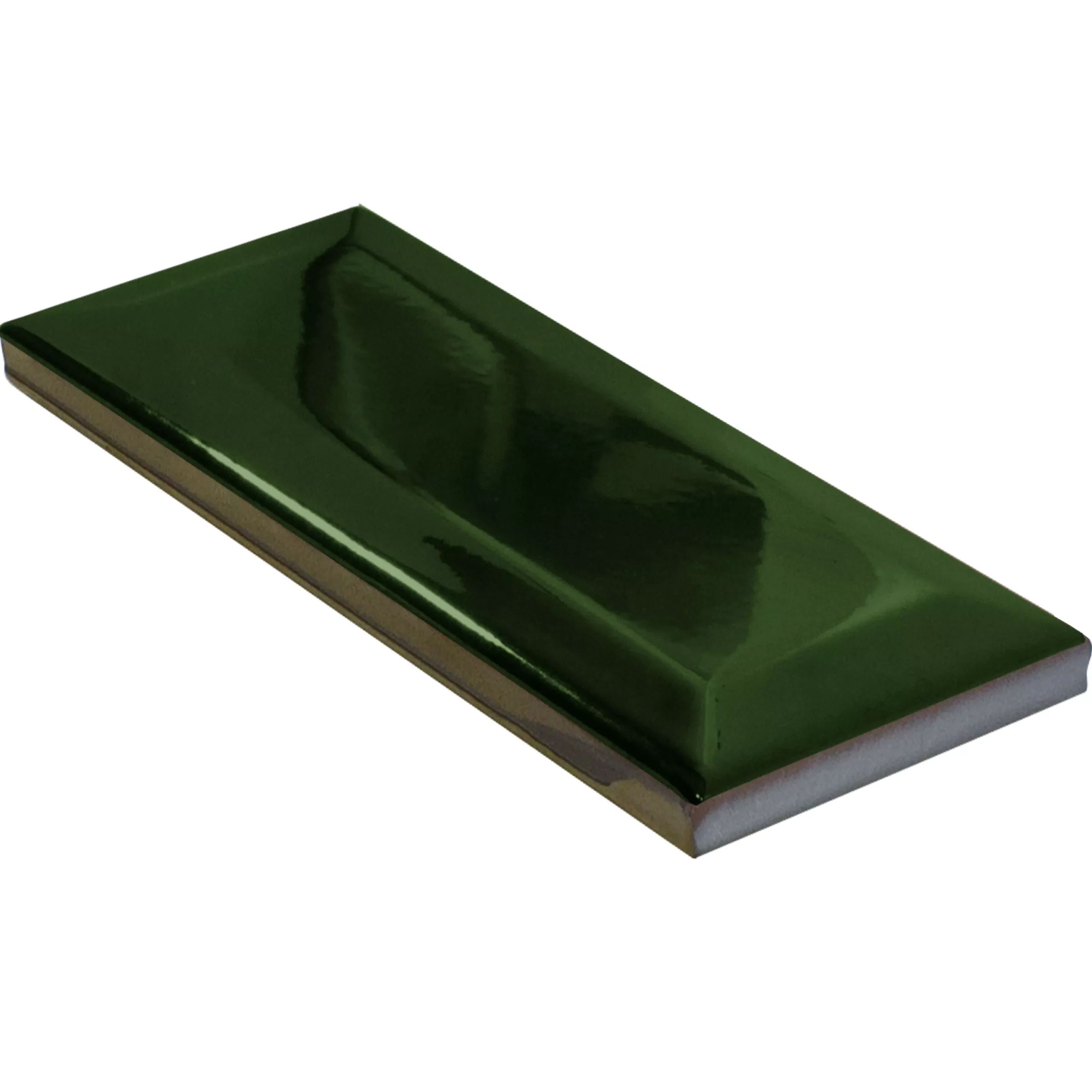 Metro Wandfliesen Heliopolis Facette Grün 7,5x15cm 4 Metro Wandfliesen Heliopolis Facette Grün 7,5x15cm – Bild 2