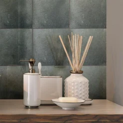 Wandfliesen Lara Glänzend Gewellt 15x15cm Grau -Mosafil Shop wandfliesen lara glaenzend gewellt 15x15cm grau 4 70