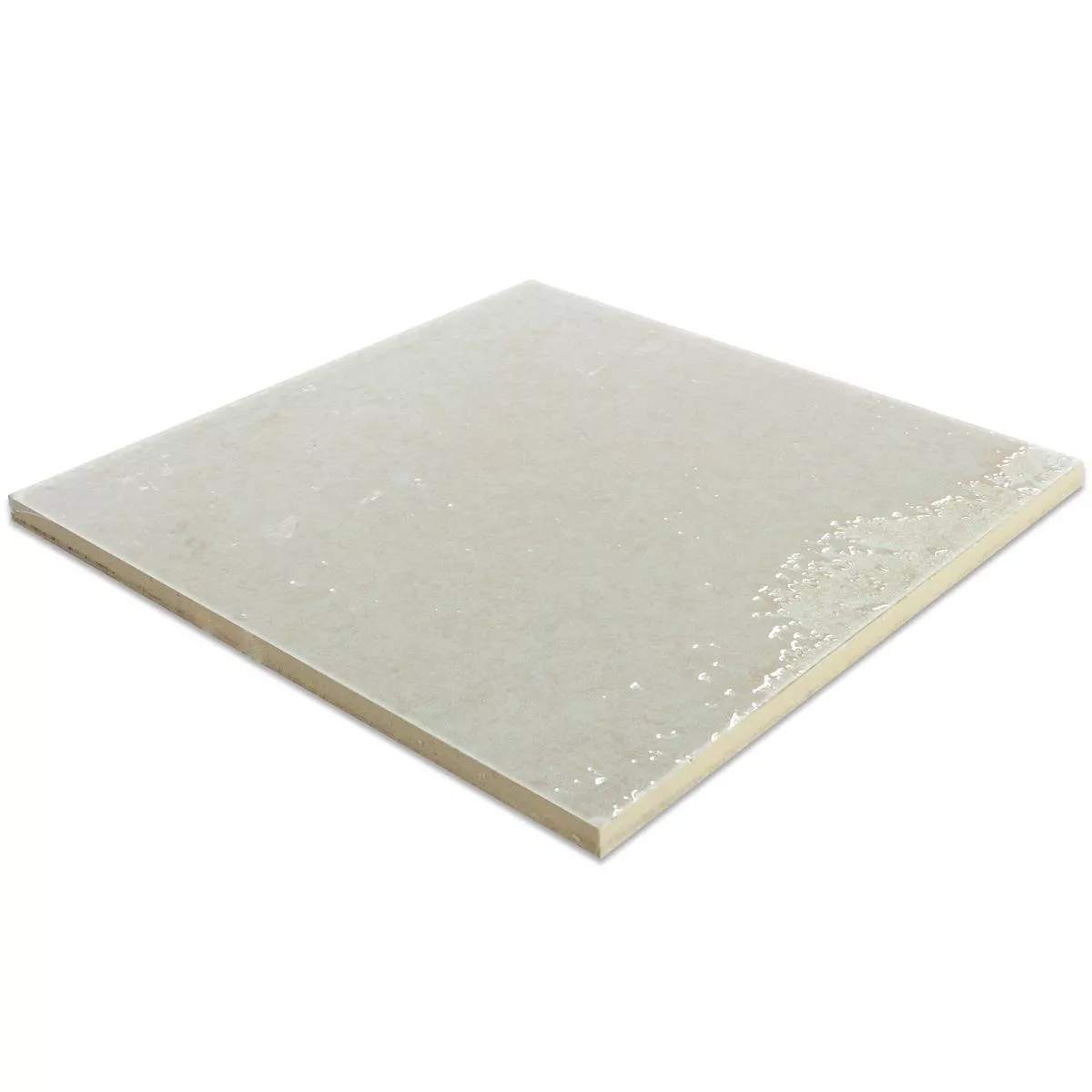 Wandfliesen Lara Glänzend Gewellt 15x15cm Weiß 4 Wandfliesen Lara Glänzend Gewellt 15x15cm Weiß – Bild 2