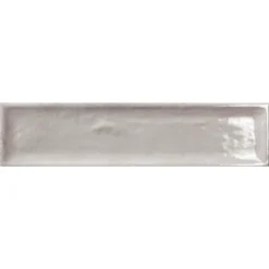 Wandfliesen Pascal Glänzend Innen Facette Hellgrau 7,5x30cm