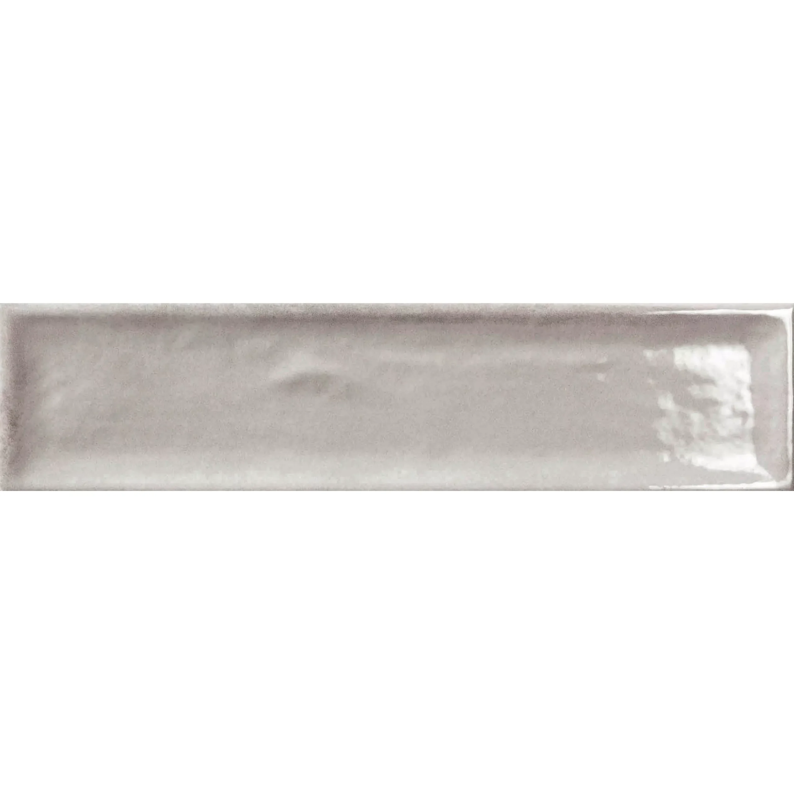 Wandfliesen Pascal Glänzend Innen Facette Hellgrau 7,5x30cm 3 Wandfliesen Pascal Glänzend Innen Facette Hellgrau 7,5x30cm