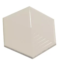 Wandfliesen Rockford 3D Hexagon 12,4x10,7cm Beige -Mosafil Shop wandfliesen rockford 3d hexagon 12 4x10 7cm beige 2 67