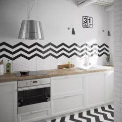 Wandfliesen Silex 18,6x5,2cm Weiß Schräg Links -Mosafil Shop wandfliesen silex 18 6x5 2cm weiss schraeg links 3 94