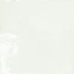 Wandfliesen Tamaris Eloy Glänzend Gewellt Weiß 13x13cm