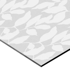 Wandfliesen Vulcano Floral Dekor Rektifiziert Hellgrau 60x120cm -Mosafil Shop wandfliesen vulcano floral dekor rektifiziert hellgrau 60x120cm 3 46