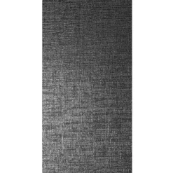 Wandfliesen Vulcano Metall Dekor Schwarz Matt 60x120cm