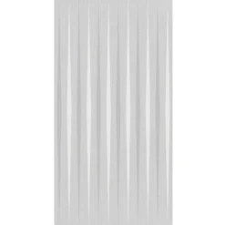 Wandfliesen Vulcano Stripes Dekor Rektifiziert Hellgrau 60x120cm