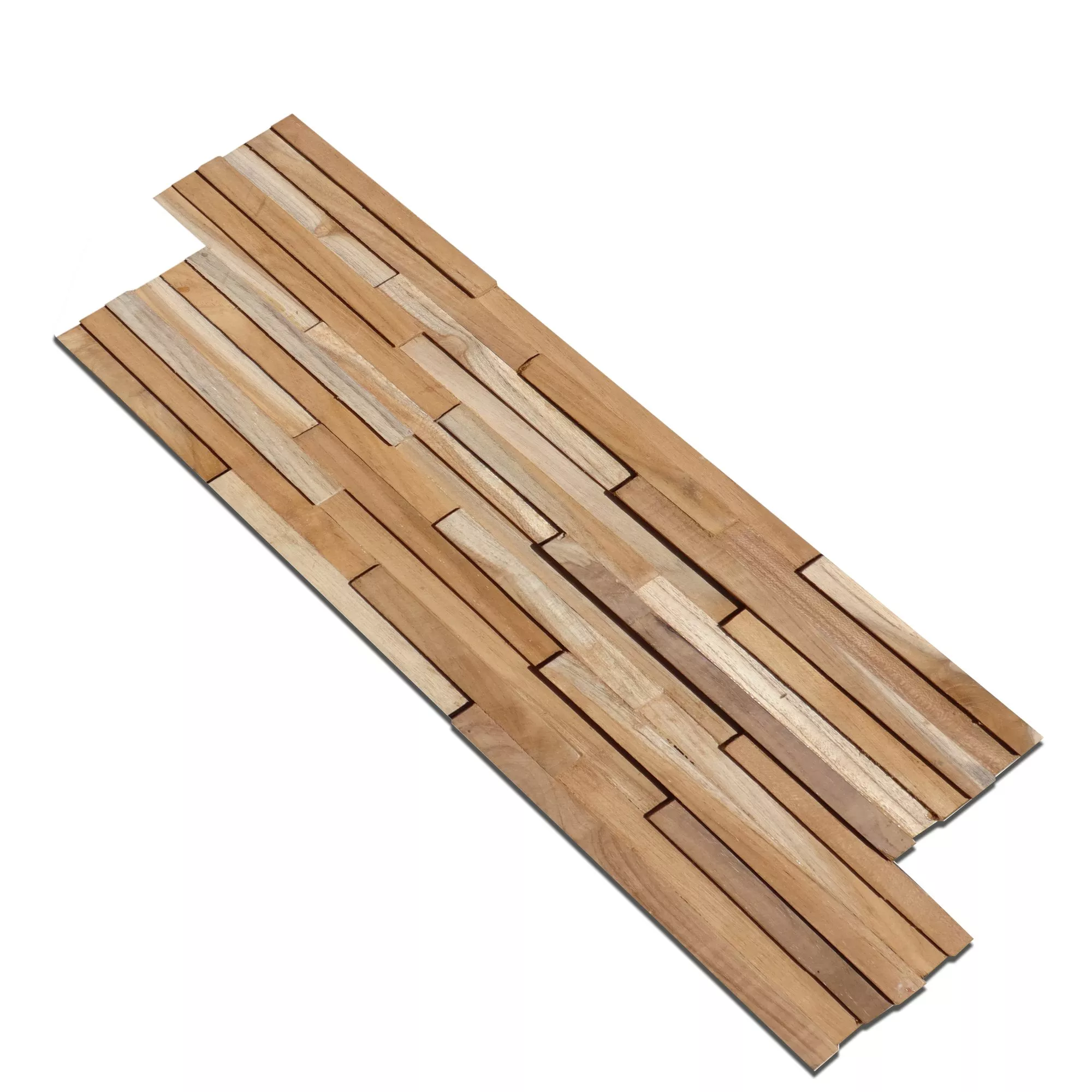 Wandverkleidung Holzverblender Luxemburg Natura Slim 15x60cm 4 Wandverkleidung Holzverblender Luxemburg Natura Slim 15x60cm – Bild 2