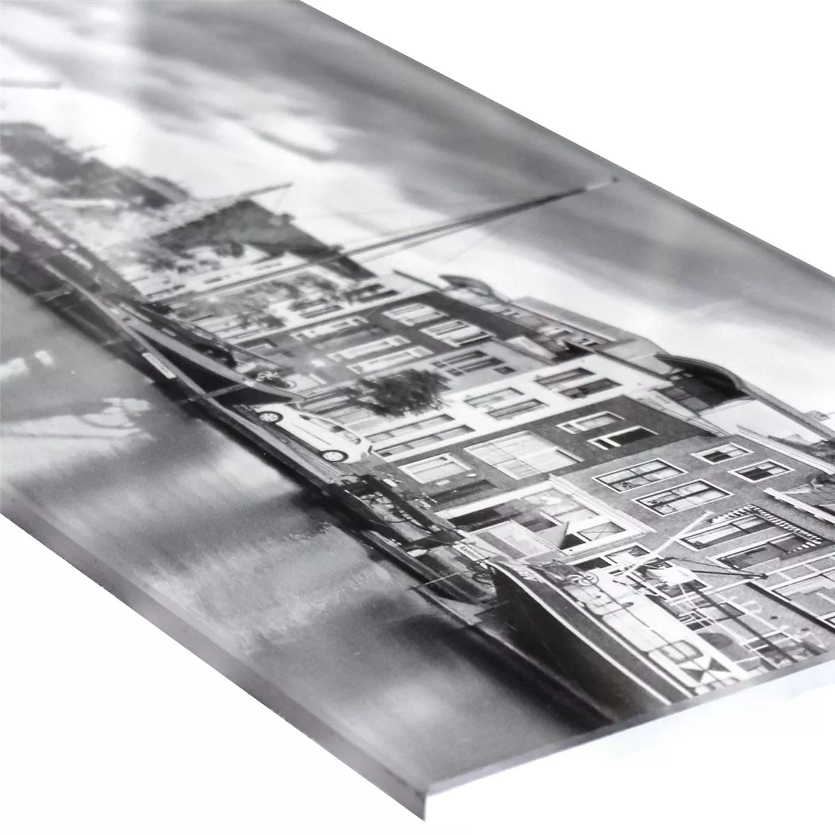 Zaandam Dekor Glas Effekt Fliese 20x50cm 5 Zaandam Dekor Glas Effekt Fliese 20x50cm – Bild 3