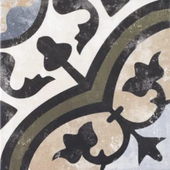 Zementfliesen Optik Bodenfliesen Dekor Mexico Disierto