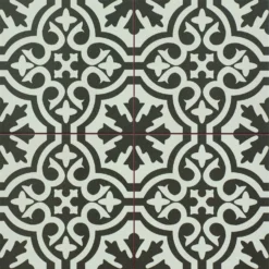 Zementfliesen Retro Optik Artemis Charcoal 45x45cm